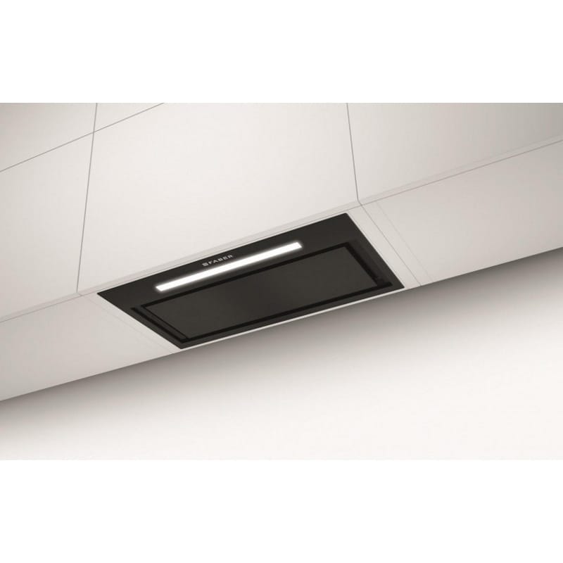 Вытяжка встраиваемая Inka Lux Premium Bk Matt A52 черный матовый Faber (305.0658.608)