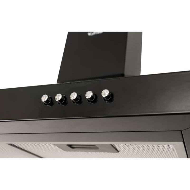 Пристінна витяжка LAZIO 60 BK (1000) LED VENTOLUX Пристінна витяжка LAZIO 60 BK (1000) LED VENTOLUX