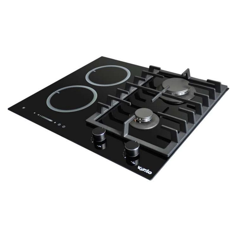 Комбинированная варочная поверхность HG622 B9G CS I (BK) VENTOLUX Комбинированная варочная поверхность HG622 B9G CS I (BK) VENTOLUX