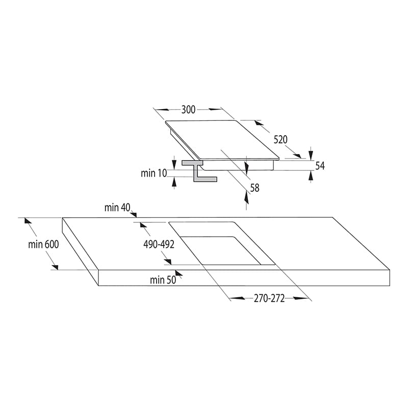 Варочная поверхность индукционная GI3201BC черный Gorenje Варочная поверхность индукционная GI3201BC черный Gorenje