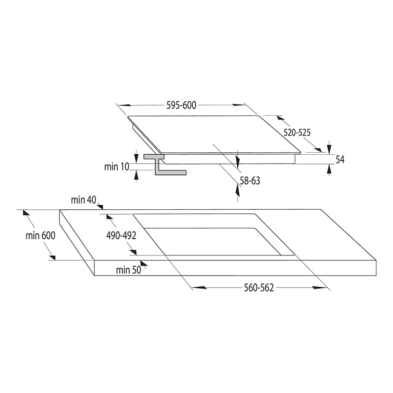 Варочная поверхность индукционная GI6401WSC белый Gorenje Варочная поверхность индукционная GI6401WSC белый Gorenje