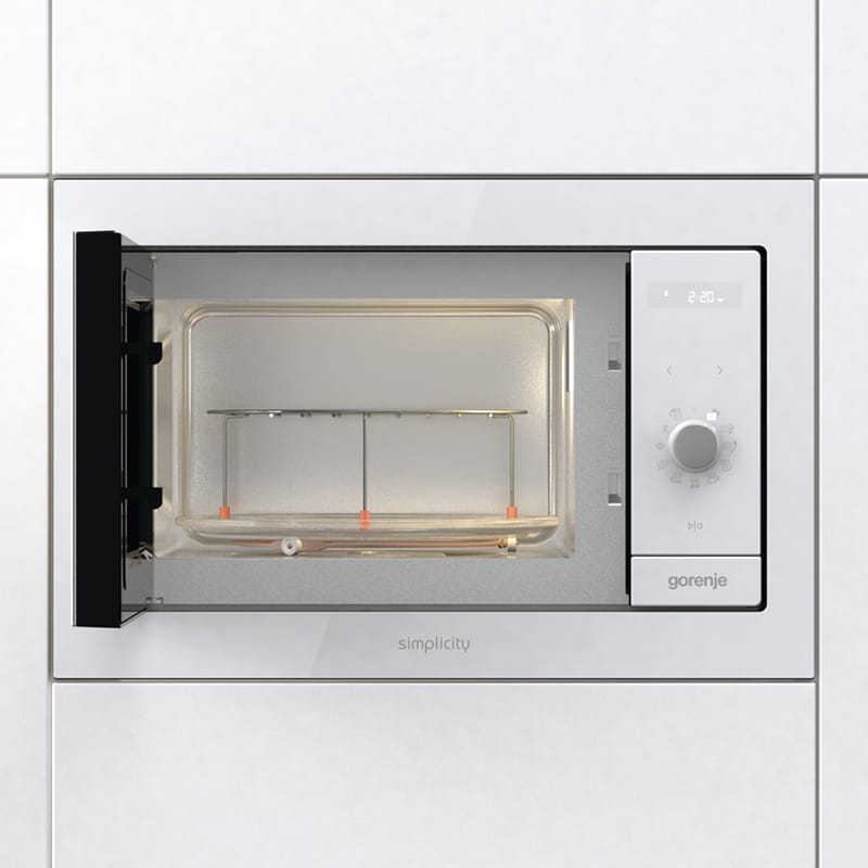 Мікрохвильова піч вбудовувана BM235G1SYW білий Gorenje