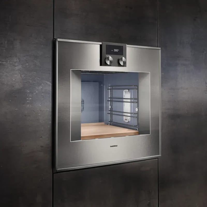 Духовой шкаф BO451112 левая нержавеющая сталь за стеклом GAGGENAU