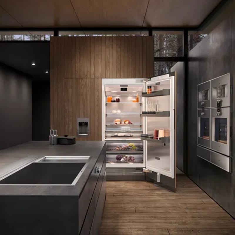 Духова шафа BO481112 ліва нержавіюча сталь за склом GAGGENAU