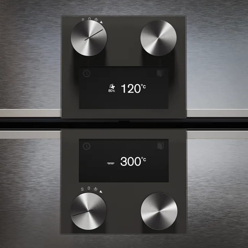 Компактна духова шафа-пароварка BS451111 ліва нержавіюча сталь GAGGENAU Компактна духова шафа-пароварка BS451111 ліва нержавіюча сталь GAGGENAU