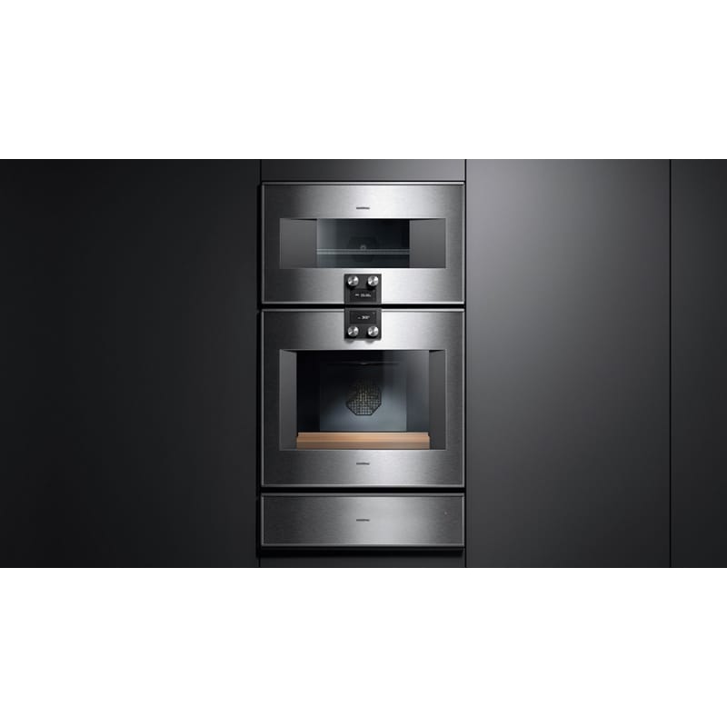 Вакууматор встраиваемый DV461110 нержавеющая сталь за стеклом GAGGENAU