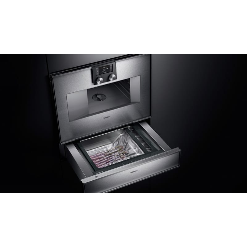 Вакууматор встраиваемый DV461110 нержавеющая сталь за стеклом GAGGENAU