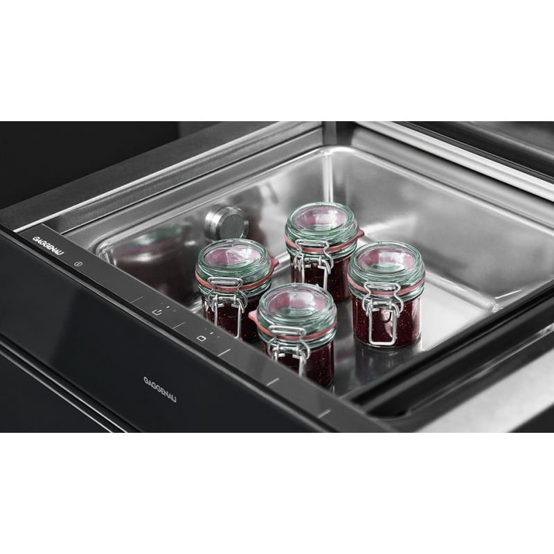 Вакууматор встроенный DVP221130 алюминий GAGGENAU