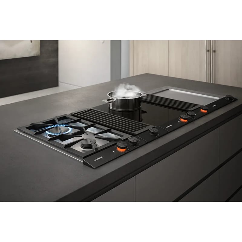 Вытяжка встроенная в столешницу VL200120 15см. черный GAGGENAU Вытяжка встроенная в столешницу VL200120 15см. черный GAGGENAU