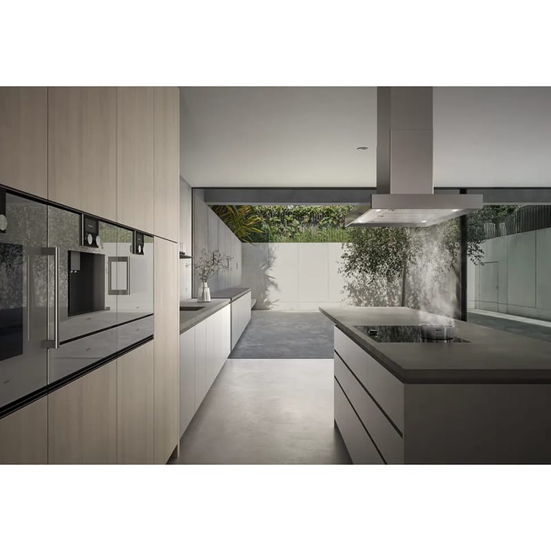 Витяжка острівна AI240191 90см. нержавіюча сталь/скло антрацит GAGGENAU