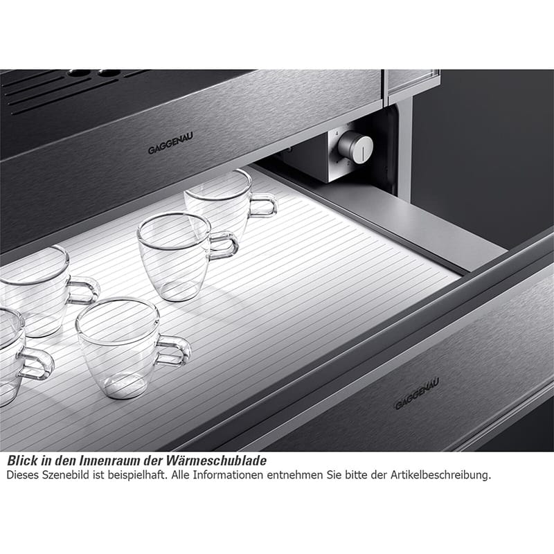 Шкаф для подогрева посуды WS482110 правая нержавеющая сталь за стеклом GAGGENAU Шкаф для подогрева посуды WS482110 правая нержавеющая сталь за стеклом GAGGENAU