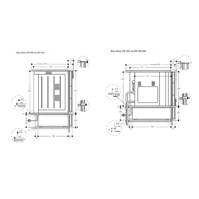 Шкаф для подогрева посуды WS482110 правая нержавеющая сталь за стеклом GAGGENAU Шкаф для подогрева посуды WS482110 правая нержавеющая сталь за стеклом GAGGENAU