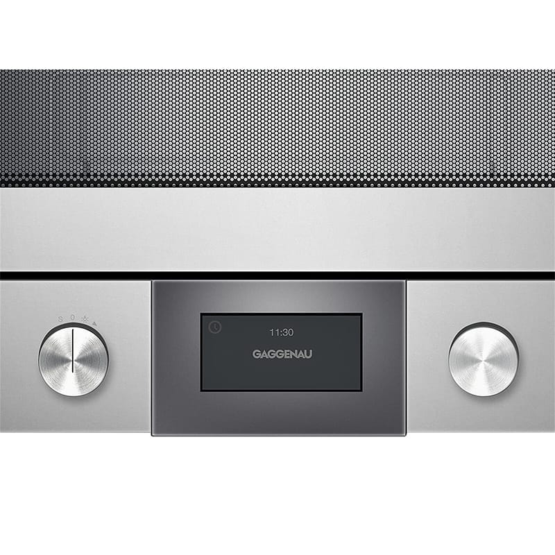 Вбудовувана мікрохвильова піч BMP224110 права нержавіюча сталь GAGGENAU