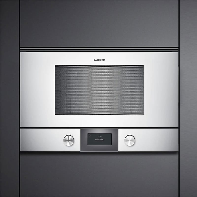 Вбудовувана мікрохвильова піч BMP225130 ліва алюміній GAGGENAU