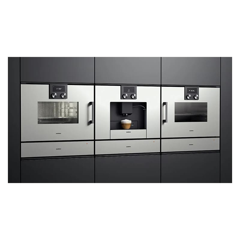 Компактна духова шафа з мікрохвильовим режимом BMP250100 права антрацит GAGGENAU Компактна духова шафа з мікрохвильовим режимом BMP250100 права антрацит GAGGENAU