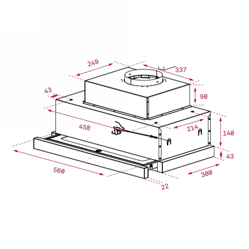 Вытяжка телескопическая CNL 6815 PLUS нерж. сталь Teka (40436840) Вытяжка телескопическая CNL 6815 PLUS нерж. сталь Teka (40436840)