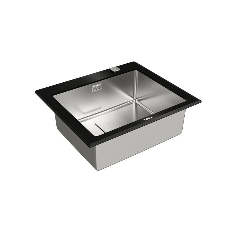 Мийка DIAMOND 1B BK нерж. сталь полірована/гартоване скло, чорний Teka (115000075) Мийка DIAMOND 1B BK нерж. сталь полірована/гартоване скло, чорний Teka (115000075)