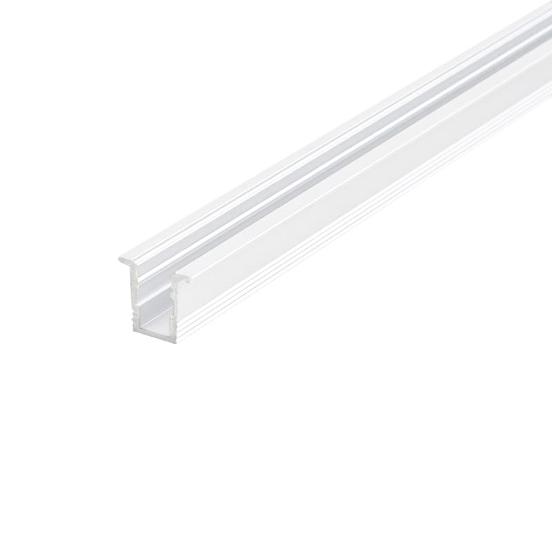 Профіль для LED-стрічки, SLIM, L=3m, алюміній, анодоване білий Профіль для LED-стрічки, SLIM, L=3m, алюміній, анодоване білий
