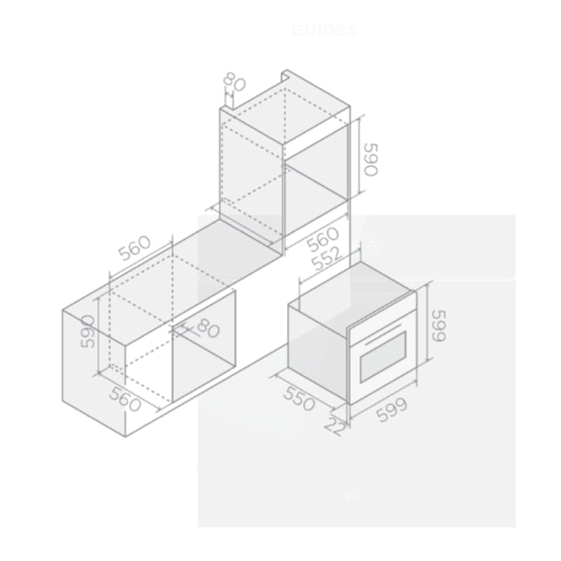 Духовой шкаф VIRTUS MULTI 60 TFT BL Elica Духовой шкаф VIRTUS MULTI 60 TFT BL Elica