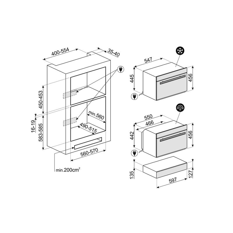 Вакууматор CPV615NR SMEG