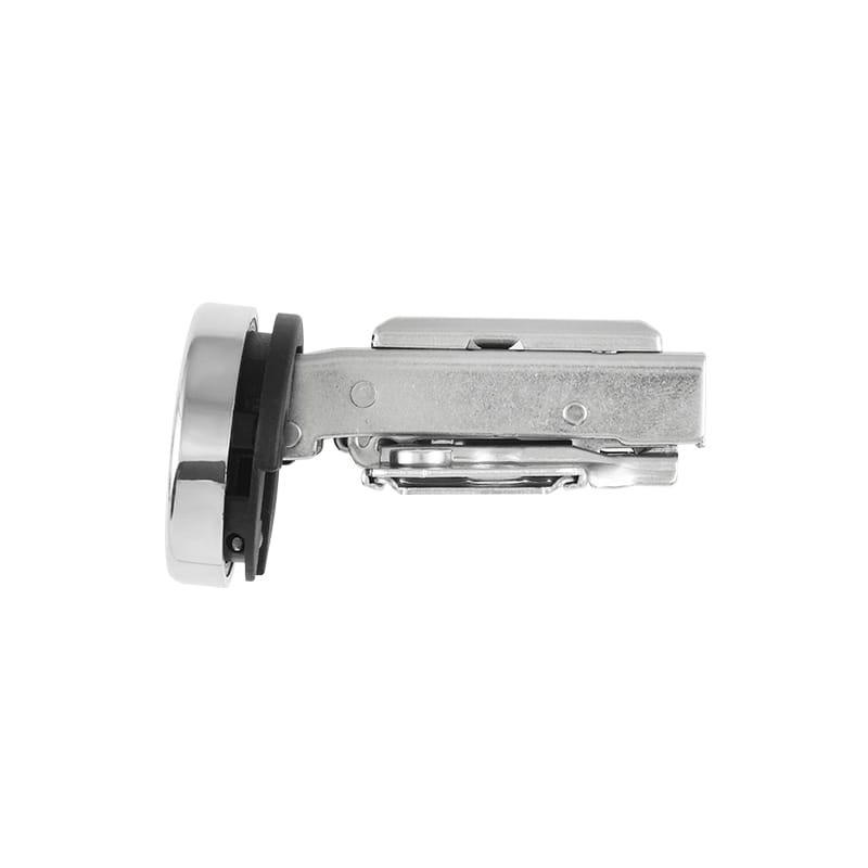 Завіса для скла, Clip-On, 105°, накладна, з дотягувачем, нікель, 3D Muller Profi Line