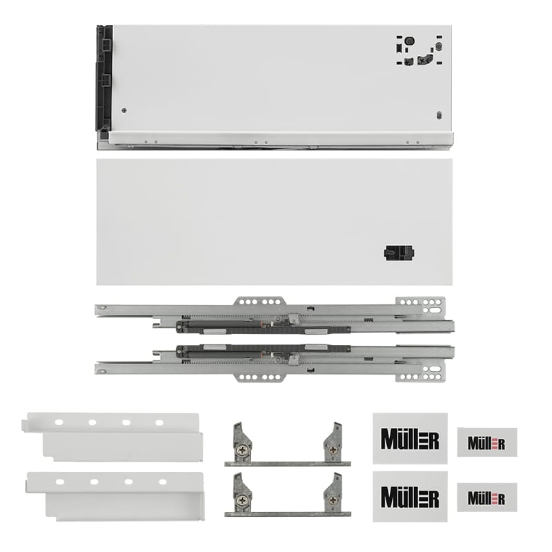 Комплект для ящика Muller Box profi line 3D L=550 Н=178 белый Комплект для ящика Muller Box profi line 3D L=550 Н=178 белый