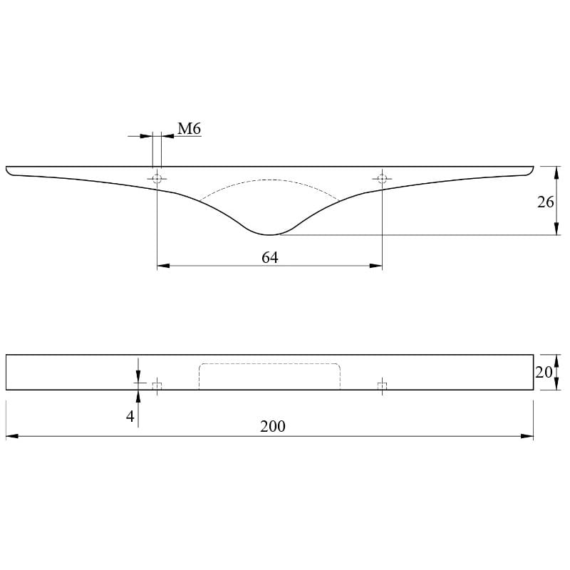 Ручка Ferro Fiori M 0081.200 білий дуб Ручка Ferro Fiori M 0081.200 білий дуб