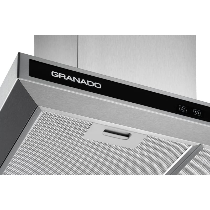 Витяжка Alcoba 1614-1200 inox black glass GRANADO