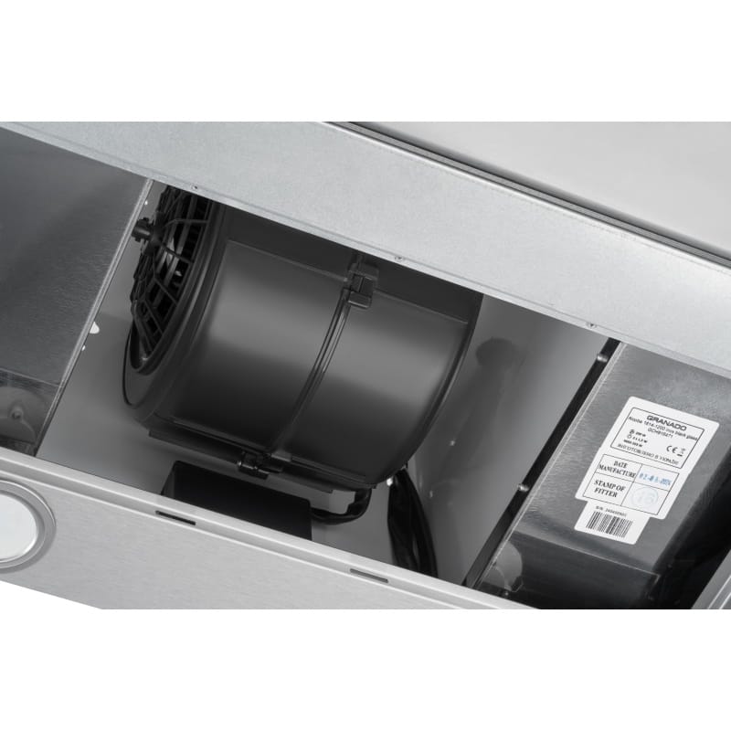 Витяжка Alcoba 1614-1200 inox black glass GRANADO
