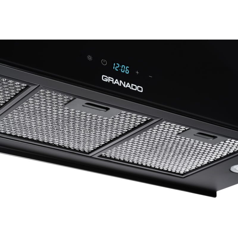 Витяжка Segovia 4914-1200 black glass GRANADO