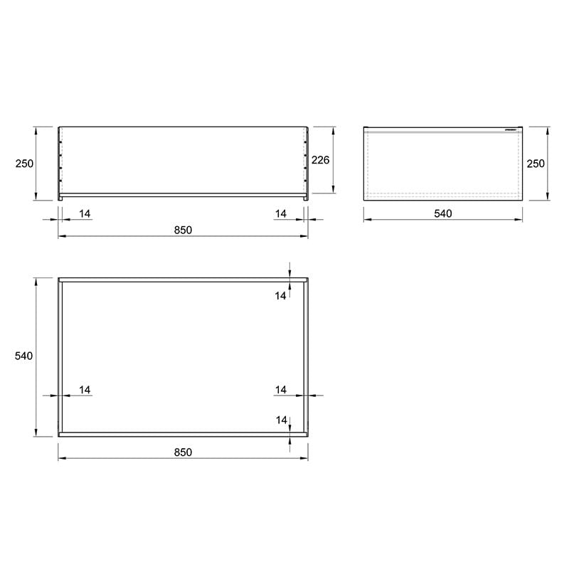 Ящик деревянный ERGOBOX W=850мм L=540мм Н=250мм (B.850.540.250) Ящик деревянный ERGOBOX W=850мм L=540мм Н=250мм (B.850.540.250)