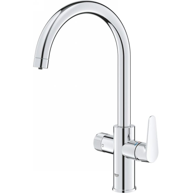 Комплект змішувача для кухні Blue Pure StartCurve з фільтром зворотного осмосу Ecosoft Standard, Grohe (MO55030592)