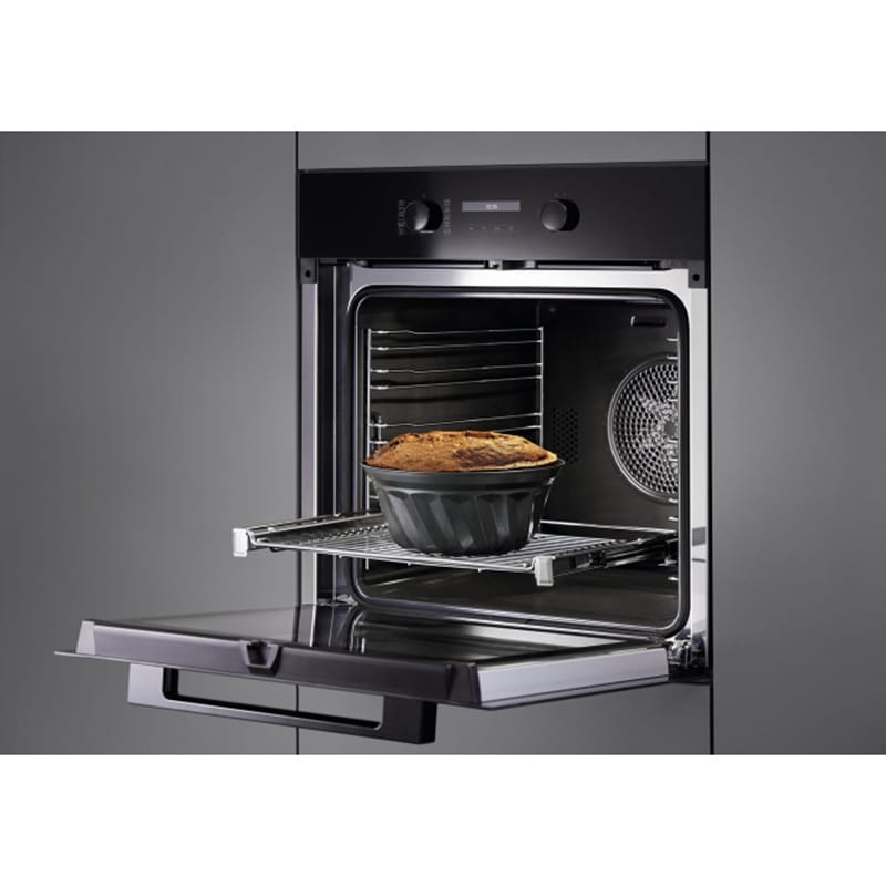 Встроенный духовой шкаф 60 см H 2861 BP черный обсидиан Miele