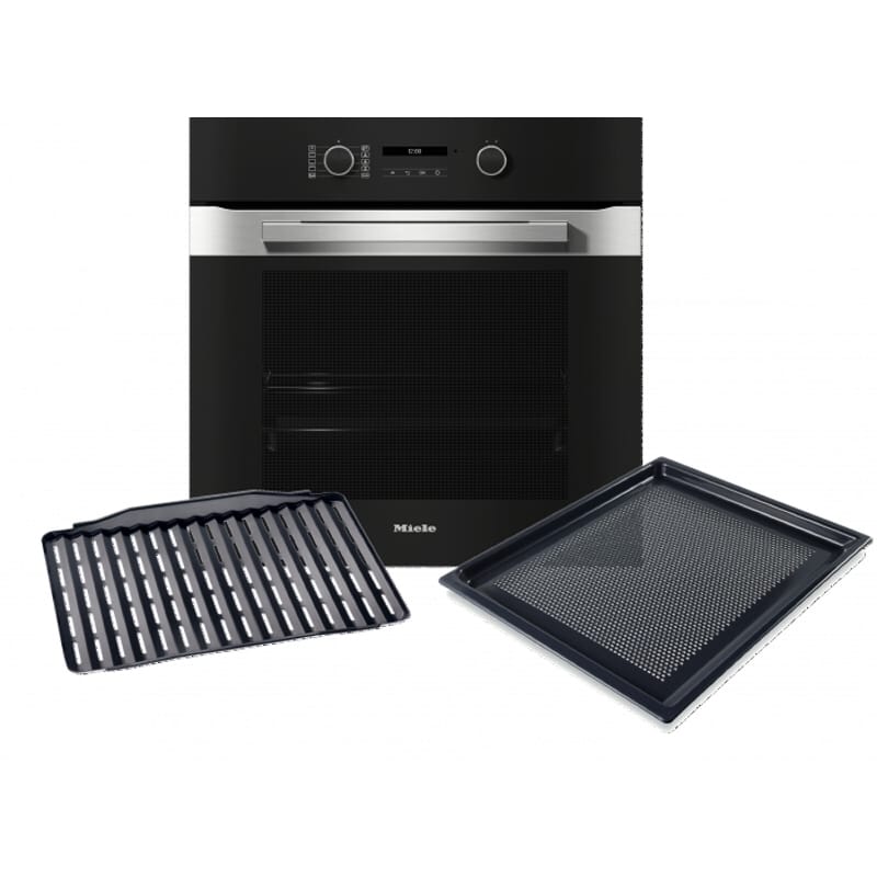 Встраиваемый духовой шкаф 60 см H 2861-1B Clean Steel 125 Edition Miele Встраиваемый духовой шкаф 60 см H 2861-1B Clean Steel 125 Edition Miele