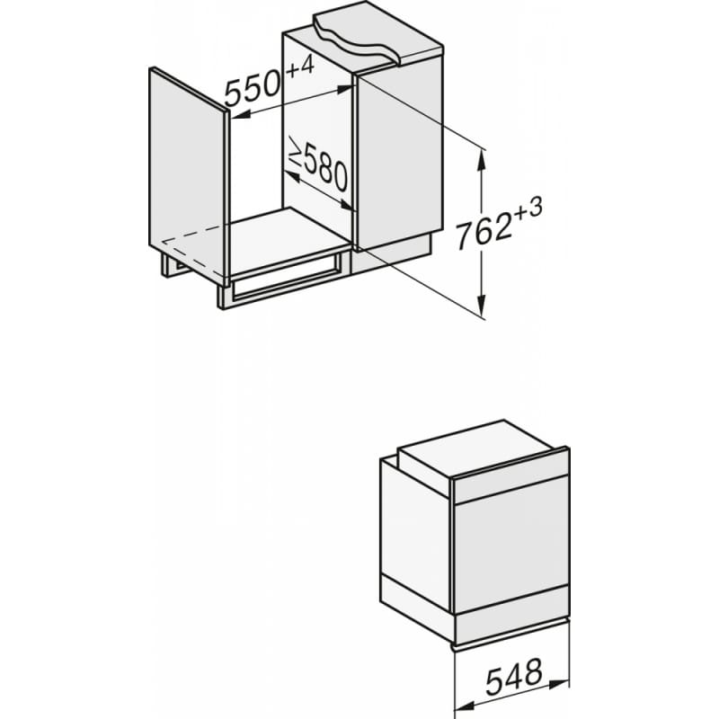 Встраиваемый духовой шкаф 60 см H 2861-1BP Clean Steel 125 Edition Miele