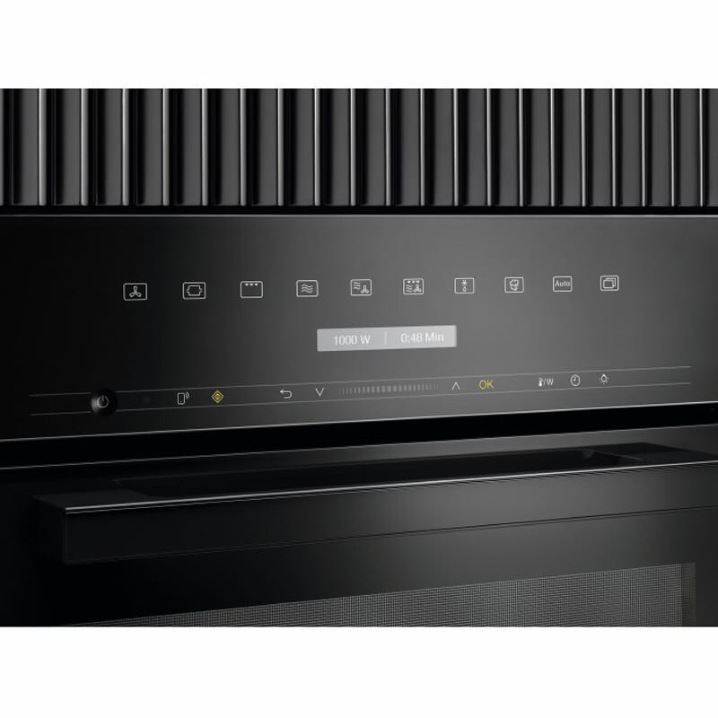 Компактный духовой шкаф из СВЧ H 7240 BM Clean steel Miele Компактный духовой шкаф из СВЧ H 7240 BM Clean steel Miele