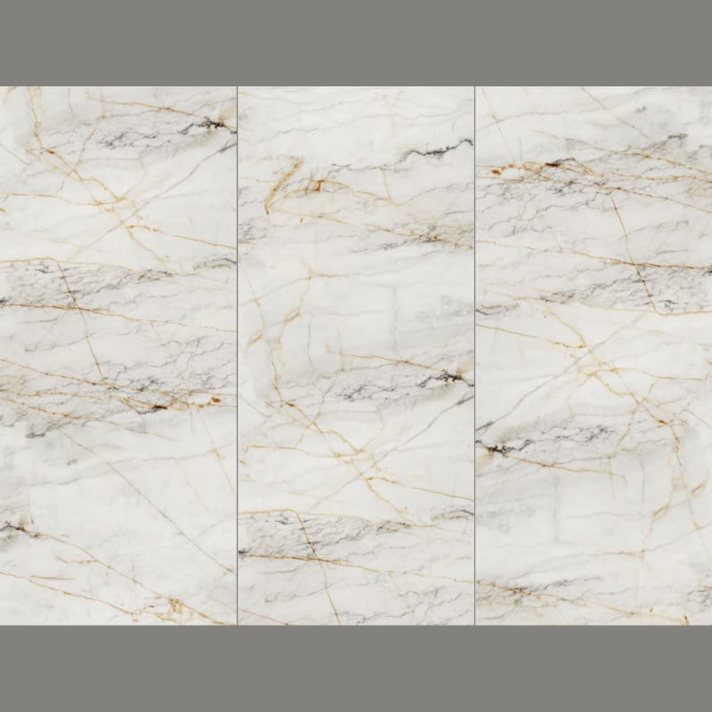 Стінова панель SPC Rocko Tiles R154 PT Марбел Голд 2800х1230х4mm Стінова панель SPC Rocko Tiles R154 PT Марбел Голд 2800х1230х4mm