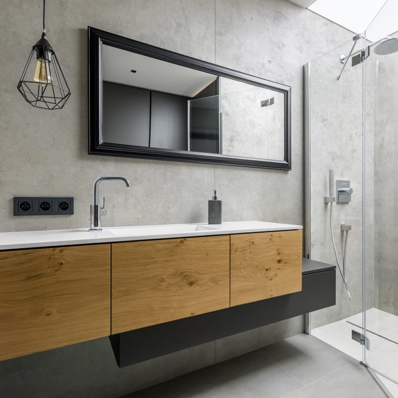 Стеновая панель SPC Rocko Tiles R109 PT Конкритч 2800х1230х4mm