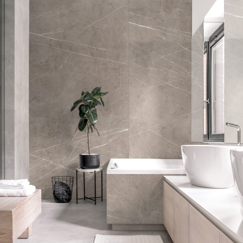 Стінова панель SPC Rocko Tiles K024 PT Петра Мармурова Бежева 2800х1230х4mm