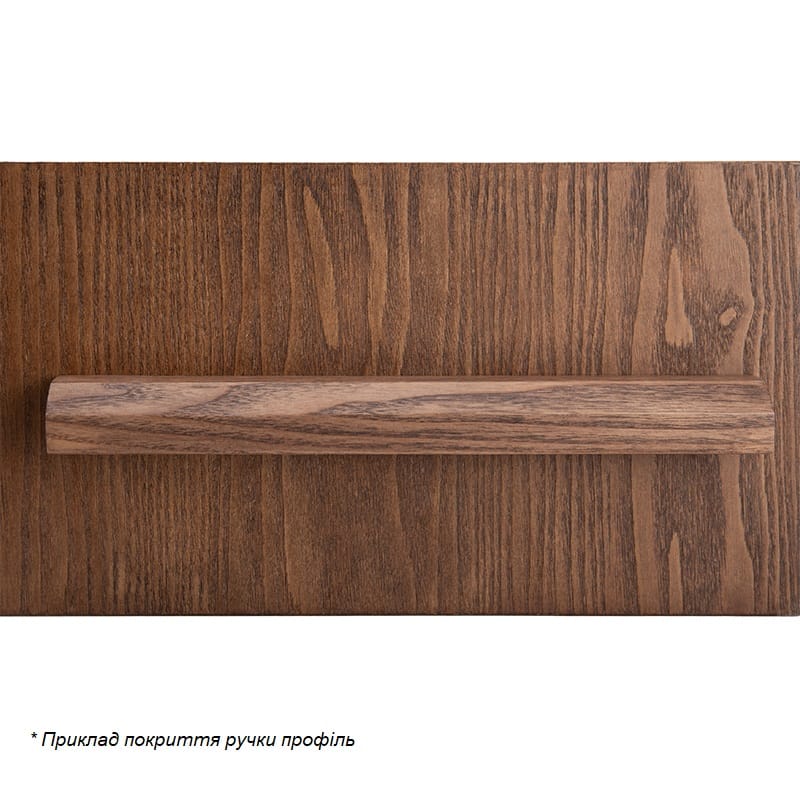 Деревяна ручка профіль Р 102, дуб без покриття