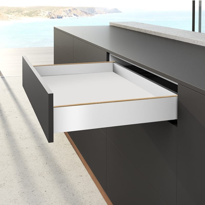 Комплект для шухляди AvanTech YOU Q L=300 H=101 білий Hettich Комплект для шухляди AvanTech YOU Q L=300 H=101 білий Hettich