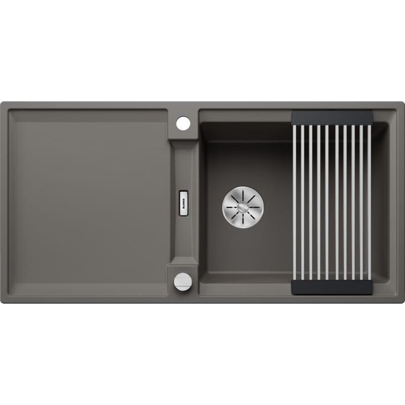 Мийка ADIRA XL 6 S SILGRANIT (врізна) вулканічний сірий BLANCO (527620)