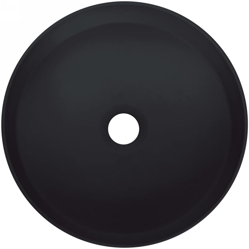Раковина Silia, гранит, круглая, без крыла, 360х105мм, черный матовый Deante (CQS_NU4S) Раковина Silia, гранит, круглая, без крыла, 360х105мм, черный матовый Deante (CQS_NU4S)