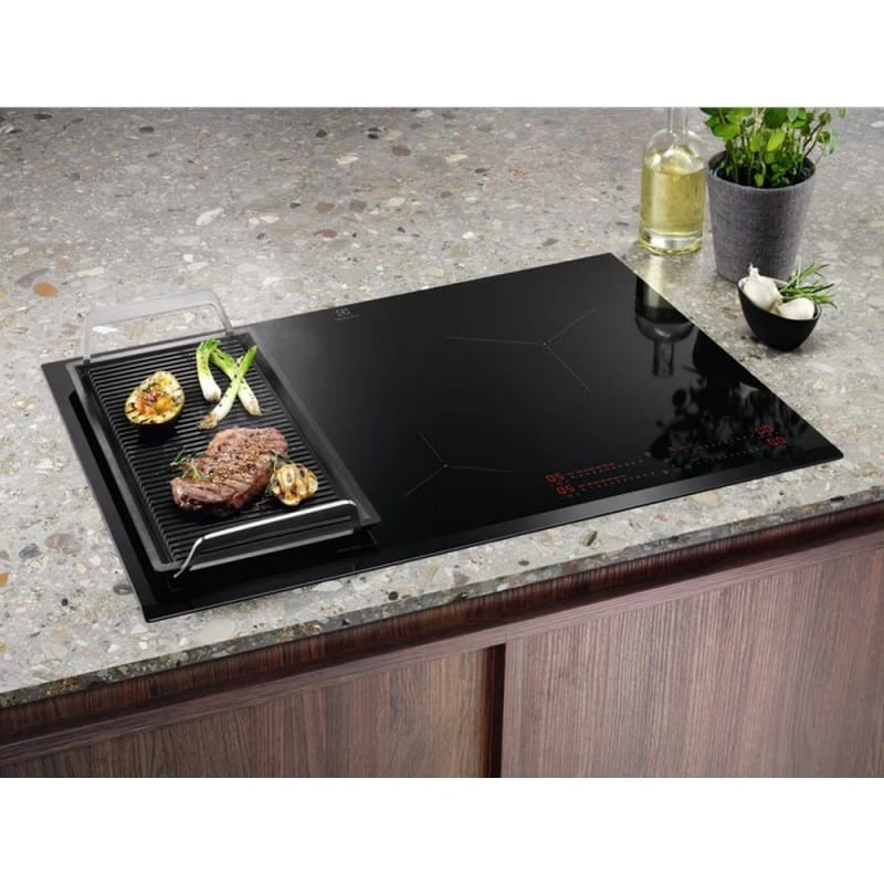 Варочная поверхность индукционная EIS82453 (80см) Hob2Hood черный Electrolux Варочная поверхность индукционная EIS82453 (80см) Hob2Hood черный Electrolux