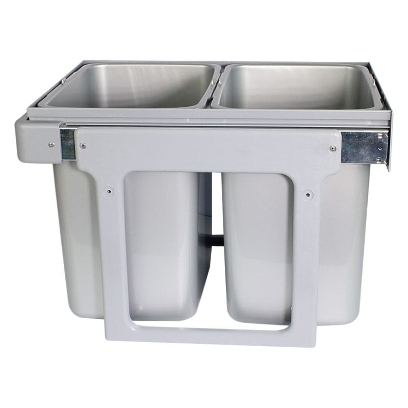 Мусорниця Widder 2x16л сіра Мусорниця Widder 2x16л сіра