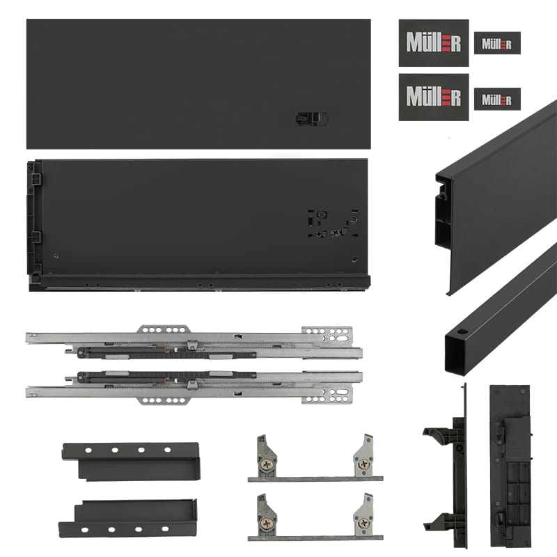 Комплект для внутрішньої шухляди Muller Box Profi line L=270 Н=178 антрацит