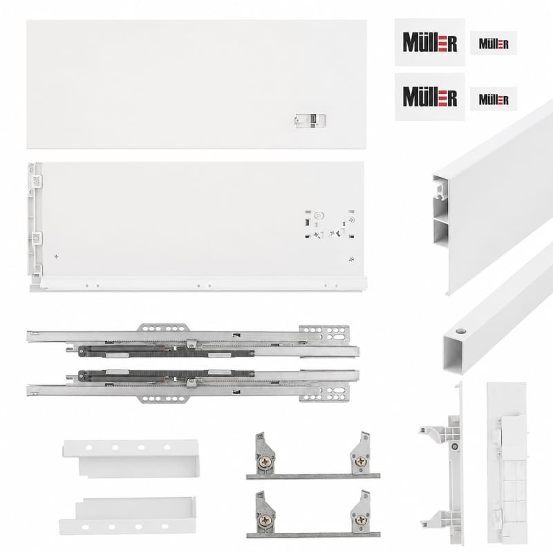 Комплект для внутренней шухляды Muller Box profi line 3D L=350 Н=178 белый