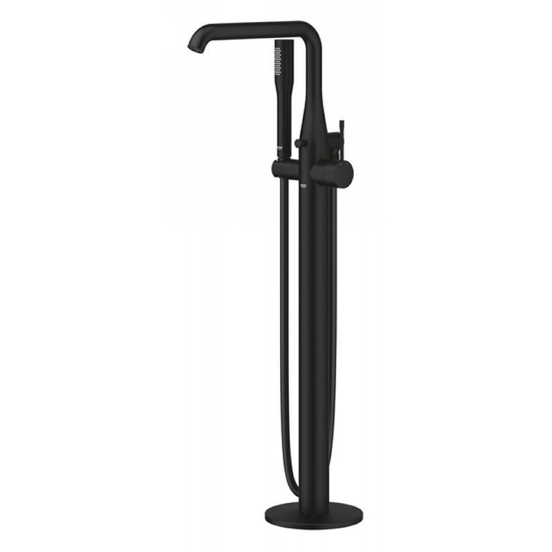 Змішувач для ванни Essence, підлоговий монтаж, чорний матовий Grohe (25248KF1)