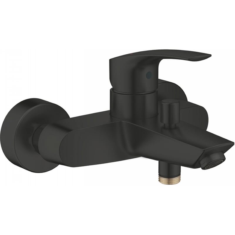 Змішувач для ванни Eurosmart New, настінний монтаж, чорний матовий Grohe (333002433)