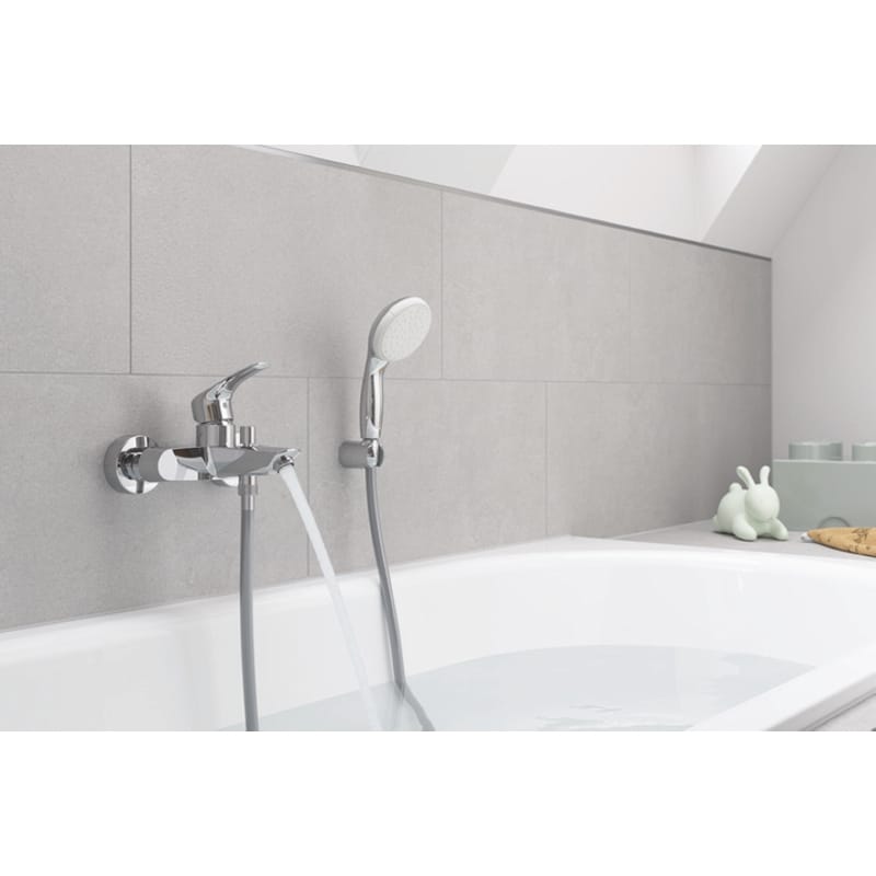 Змішувач для ванни Eurosmart New, настінний монтаж, хром Grohe (33300003)